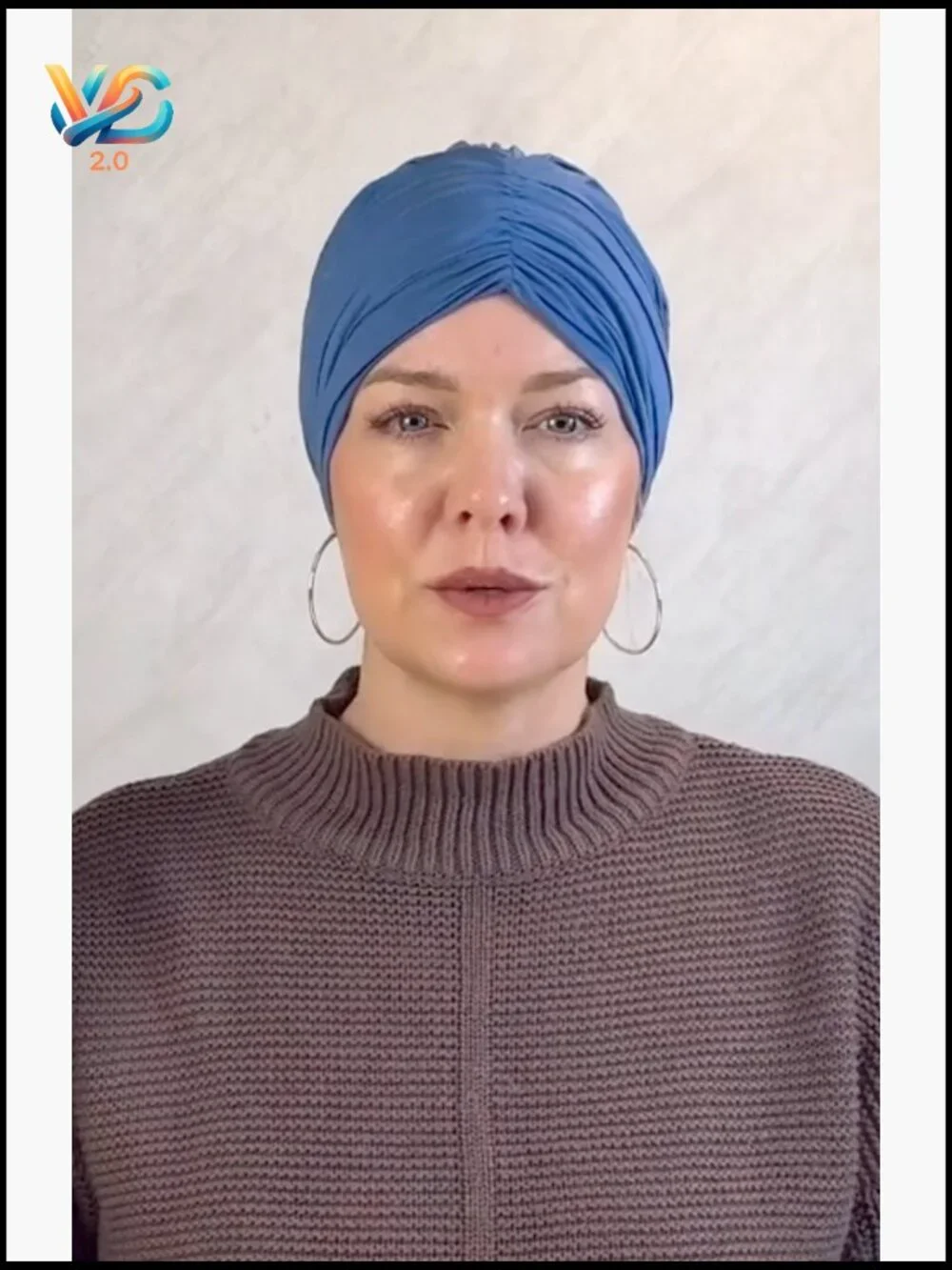 Soft Turban Beanie for Hair Loss, Breathable Chemo Hat, Adjustable Headwrap